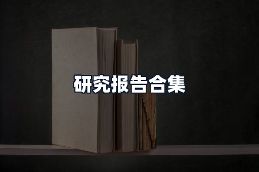 研究报告合集